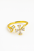 golden clover ring
