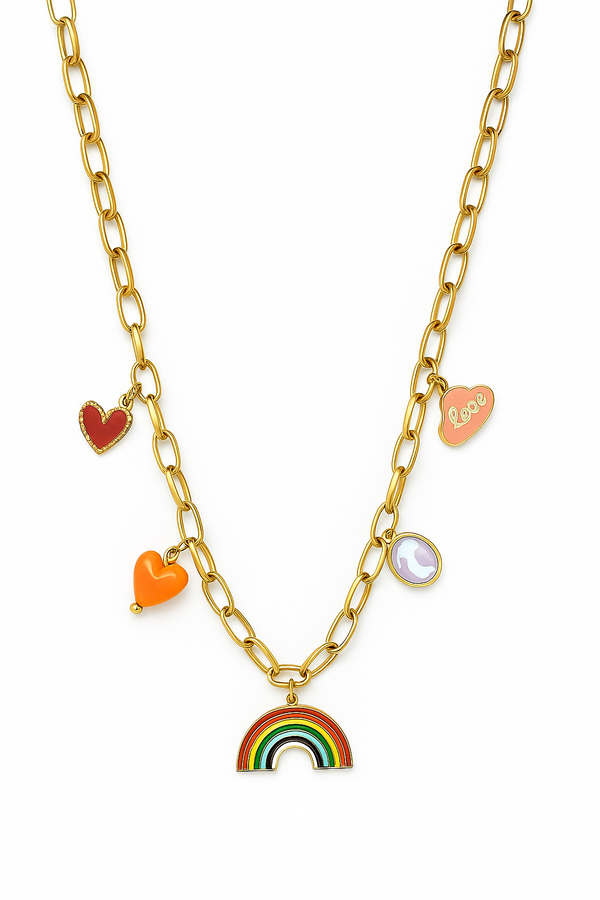 Sunny Heart Necklace β Radiance Wrapped in Love βοΈπ