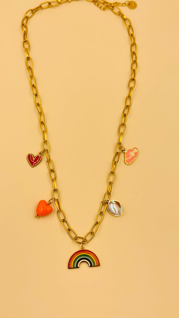 Sunny Heart Necklace β Radiance Wrapped in Love βοΈπ