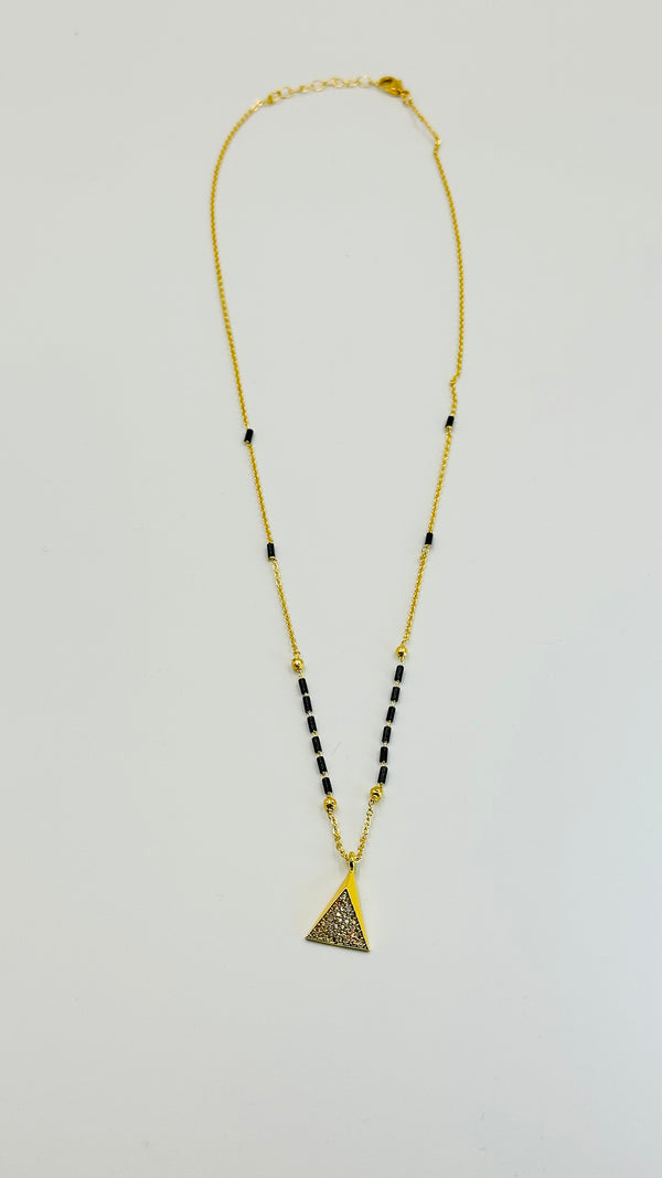 Triangle Shine Mangalsutra β Bold Geometry, Timeless Grace β¨π€