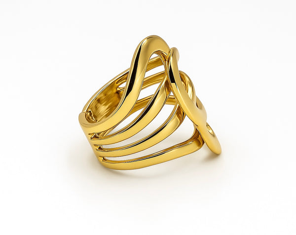 Aura Twisted Bracelet – Elegance in Every Curve ✨