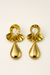 Golden prtal drops earrings
