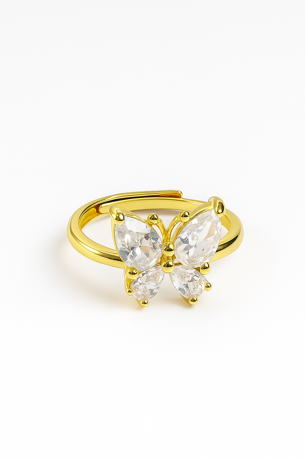 ''Fashionable Dreamflight ring with modern detailing from Sanzorah”