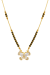 Floral shine mangalsutra