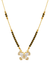Floral shine mangalsutra