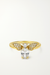 Golden flutter ring