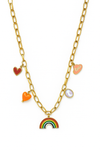 Sunny Heart Necklace – Radiance Wrapped in Love ☀️💛